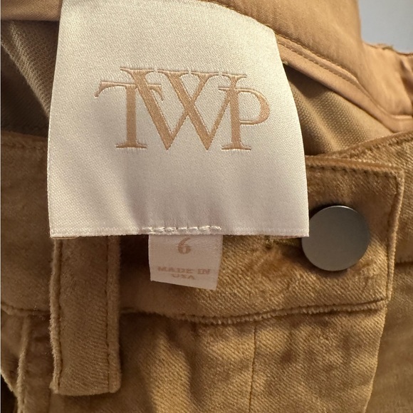 TWP Varick Pant In Stretch Velvet - Picture 5 of 5